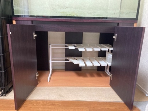 Marfied大型水槽(ガラス)と専用スタンド