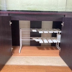 Marfied大型水槽(ガラス)と専用スタンド