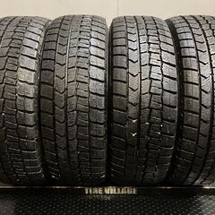 走行短め DUNLOP WINTER MAXX WM02 205/65R15 15インチ スタッドレス 4本 19年製 ステップワゴン ストリーム等　(TB826) クレジットカード QR決済可能