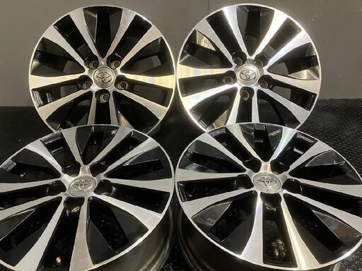 TOYOTA トヨタ SAI 純正ホイール 16インチ 4本 6.5J5HPCD114.3+39 プリウスα流用可　(VHM634) クレジットカード QR決済可能