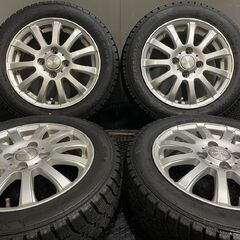 【GOODYEAR ICENAVI6 155/65R14】スタッドレス【La Strada 14インチ 4.5J4HPCD100+45】バリ溝 ekワゴン タント等　(TC911) クレジットカード QR決済可能