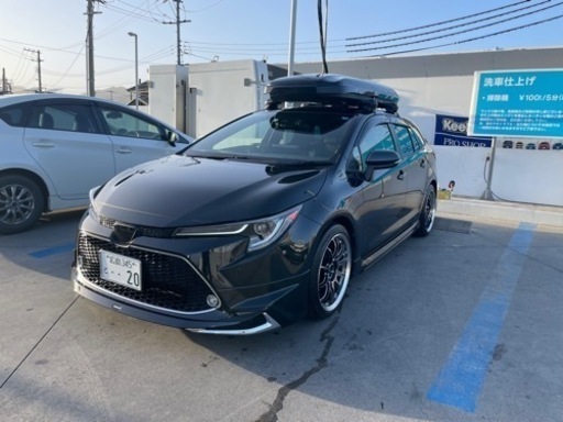 カローラツーリング　ルーフボックス　ルーフキャリア