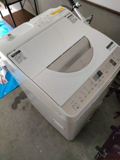 シャープ　洗濯乾燥機　ES-T5DBK-N