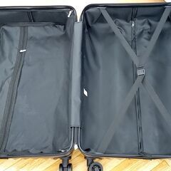 ★ジモティ割あり★  スーツケース　5泊～7泊用 黒 H76×D49×W29 クリーニング済み YJ397の画像