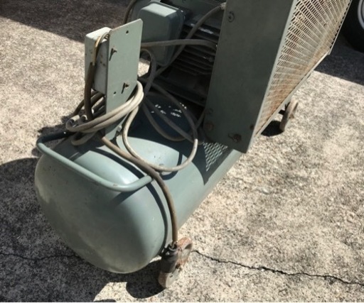 中古 格安◇日立 エアコンプレッサー ベビコン 1.5U-7VA6 60Hz ★HITACHI★ BEBICON★