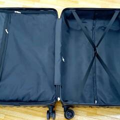 ★ジモティ割あり★  スーツケース　5泊～7泊用 黒 H76×D49×W29 クリーニング済み YJ399の画像