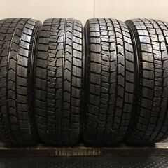 走行短め DUNLOP WINTER MAXX WM02 175/65R14 14インチ スタッドレス 4本 19年製 ベリーサ コルト キューブ ノート等　(TB827) クレジットカード QR決済可能