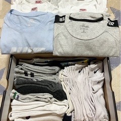 メンズ(くつ下、Tシャツ)古着まとめての画像