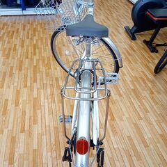 ★ジモティ割あり★  自転車 26インチ 白 クリーニング済み YJ406の画像