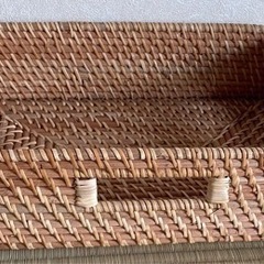 【お取引き中】重なるランタン長方形バスケット　カゴ　無印　ニトリ...