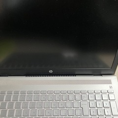 hp ノートパソコン（ゴールド）の画像