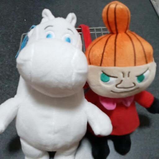 ムーミンのぬいぐるみバッグ
