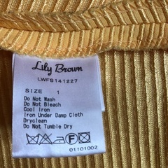 Lily Brown スカートの画像