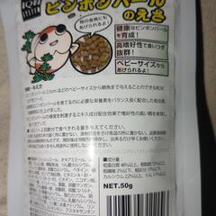 ピンポンパールエサ3個