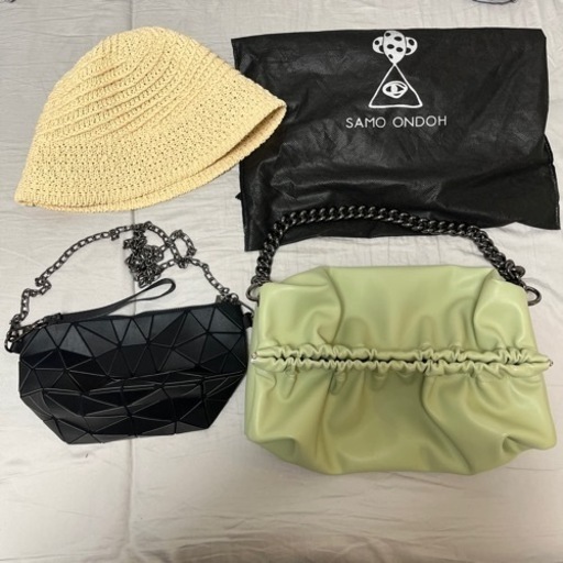 韓国系ファッションアイテム3点18,000円相当(セイモオンドバッグ、バケハなど)