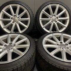 【BS BLIZZAK VRX 245/40R18】スタッドレス【audi TTクーペ 純正ホイール 18インチ 9J5HPCD112+52】バリ溝　(VTN846)  クレジットカード QR決済可能