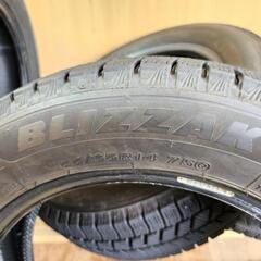 中古タイヤ　155/65R14 75Q BRIDGESTONE BLIZZAK VRX3　現行パターン　軽自動車　a29 の画像