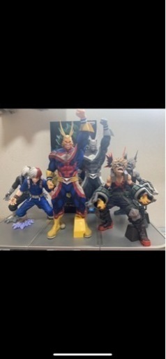 僕のヒーローアカデミア　SMSP フィギュア　爆豪　轟　オールマイト