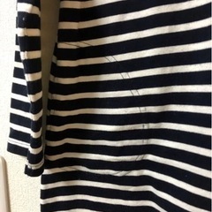 ボーダー長袖Tシャツ　Mの画像
