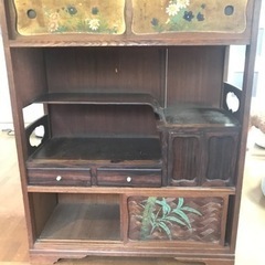 昭和アンティーク　茶箪笥