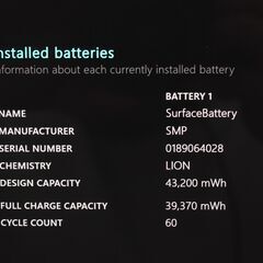 Surface Pro 7/intel Core i3/128GB/メモリ4GB ⑤の画像