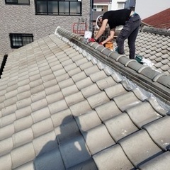 🌈野田市発🌈屋根漆喰やらせて頂きます！ - 便利屋
