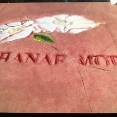 新古品　HANAE MORI  ウール混毛布　ピンクの画像