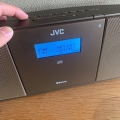 JVC オーディオ　CD USB Bluetooth ラジオ　対応の画像