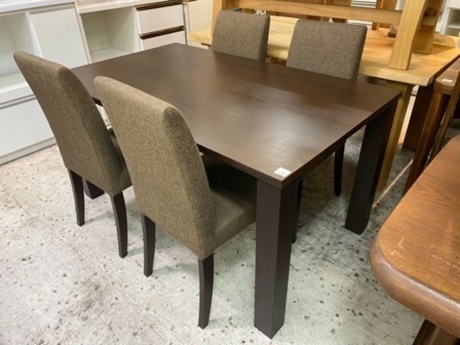 【愛品館 江戸川店】KEYUCA（ケユカ）ダイニングテーブル5点セット ID:152-008755-007