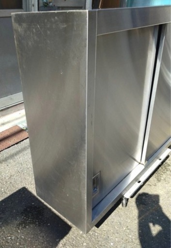 業務用 スライド 壁付けキャビネット 天吊キャビネット 1200×350×900 収納庫 吊戸棚 吊り棚 置き棚 厨房機材 吊戸棚 収