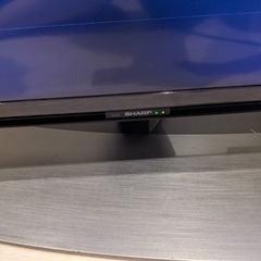 SHARP 40型 テレビ AQUOS 4K 4T-C40CL1 BLACKの画像