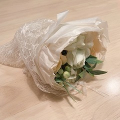 ナチュラルブーケ＊小さな花束セット 薔薇 優しいお色味の画像