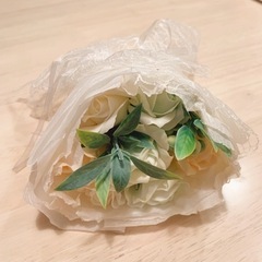ナチュラルブーケ＊小さな花束セット 薔薇 優しいお色味の画像