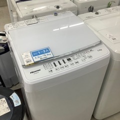 hisense 全自動洗濯機　5.5kg 2019年製【トレファ...