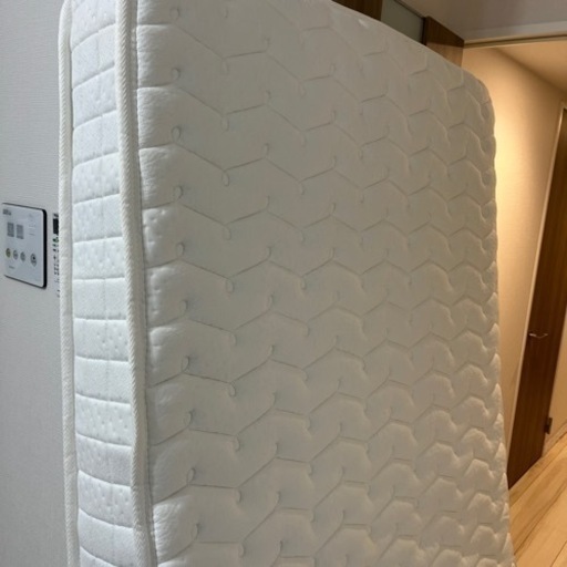 シングルベッド　白　ほぼ未使用