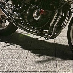 xjr400 メッキ4-2-1マフラー