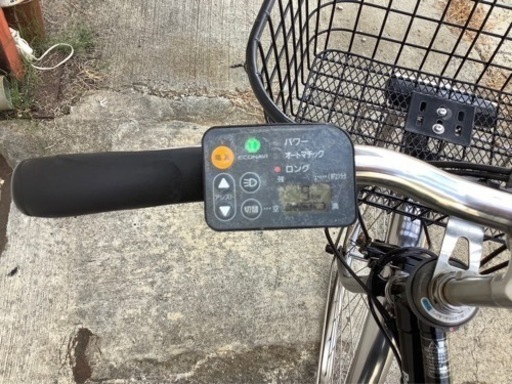153 パナソニック新機種電動アシスト自転車viviDX city27インチブラック