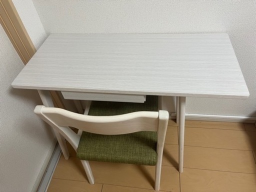 デスク\u0026チェアセット　ベルメゾン