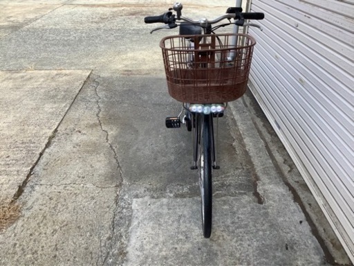 156 パナソニック新機種電動アシスト自転車viviDXcity27インチブラックボディ