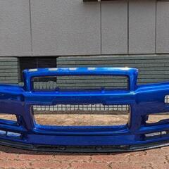 スカイラインGTR34⭐純正バンパー※スポイラー付きの画像