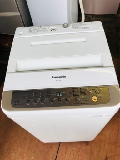 福岡市内配送設置無料　パナソニック Panasonic NA-F70PB10-T [全自動洗濯機 バスポンプ内蔵タイプ 7kg ブラウン]