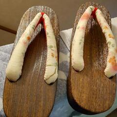 未使用品　下駄