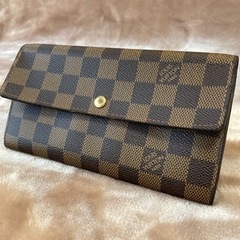 LOUIS VUITTON　ルイヴィトン ダミエ ポルトフォイユ・サラ　長財布