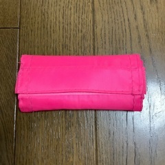 ピンク色エコバッグの画像