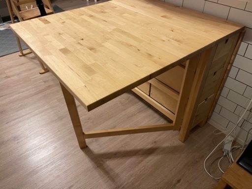 IKEA NORDEN ダイニングテーブル　中古