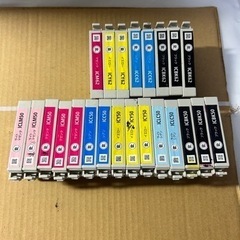 使用済み　エプソン　インク　IC50  IC62  23個
