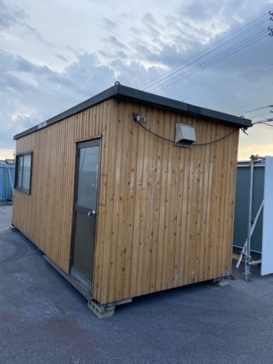 展示販売中！中古ユニットハウス　4坪　８畳　状態良好！