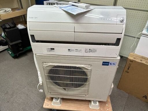2021年製　三菱電機　ルームエアコン　MSZ-ZW5621S-W■18畳程度■リモコン有り■単相200V