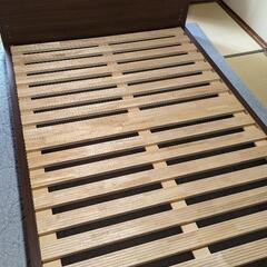 【京都~100km迄配送可】定価68万円 REGALIA Grandeur Optima ダブル ベッドフレーム付の画像