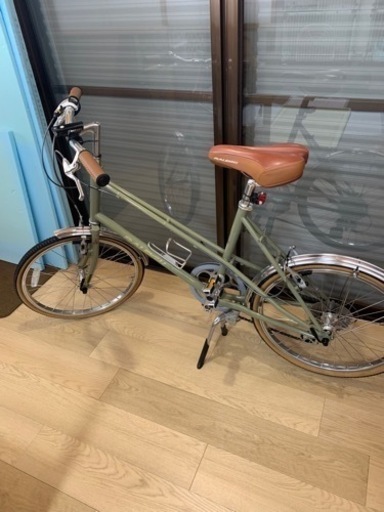 【美品錆無し】RALEIGH ミニベロ RSM フレームサイズ42 カーキ